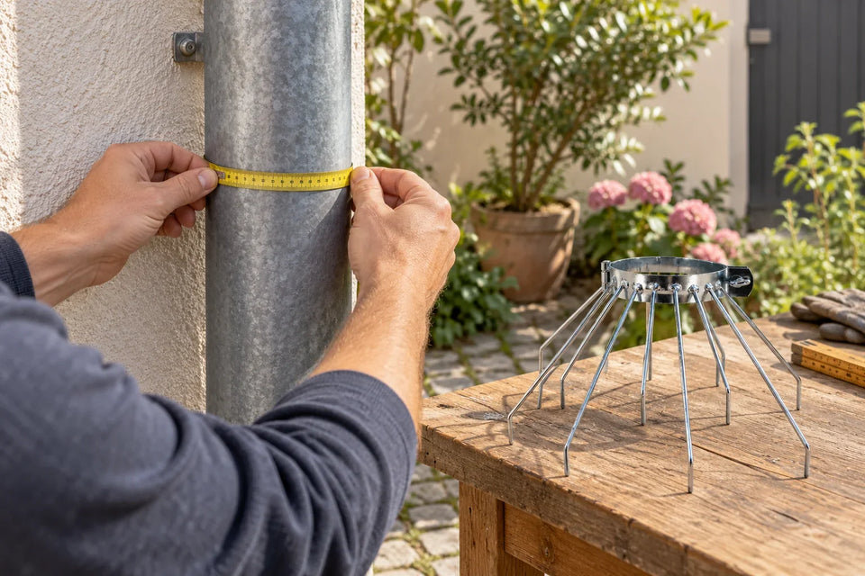 How to measure a downpipe: Will the marten guard fit?