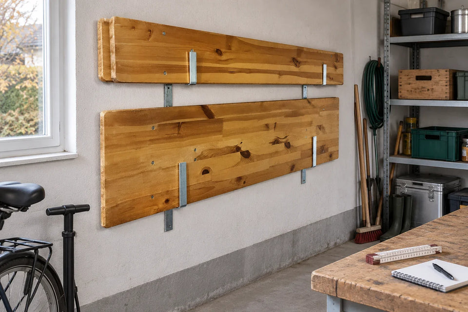 Store a beer table and benches for winter: The space check