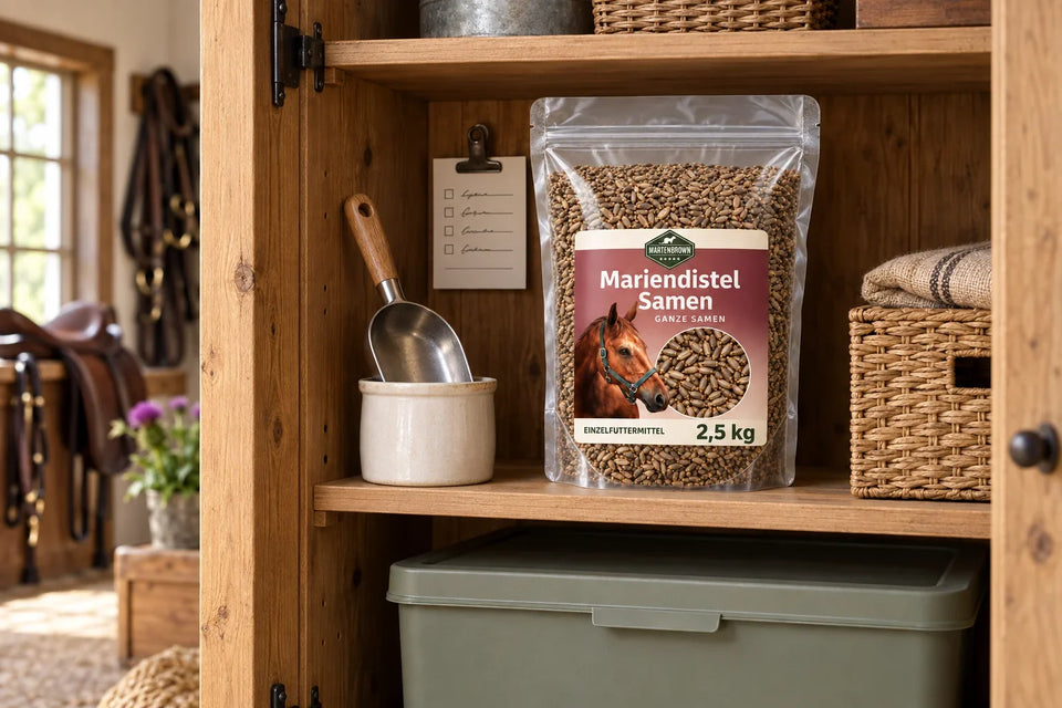 Conservare semi per mangimi: Controllare etichetta e spazio