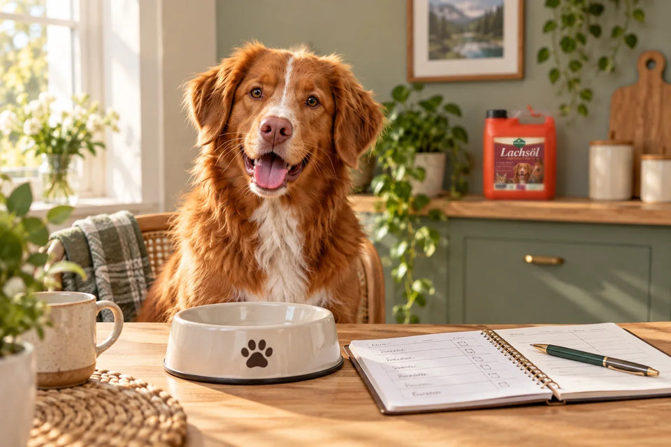 Scegliere l’olio di salmone per cani: Ingredienti e piano alimentare