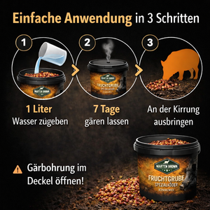 Fruchtgrube 2,5kg Wildschwein Lockmischung