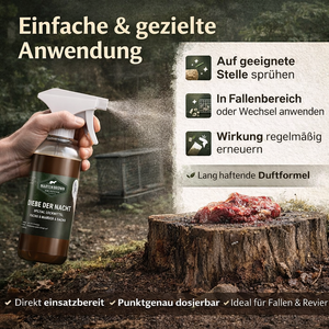 Martenbrown® Lockmittel Duftstoff für Marder 500ml