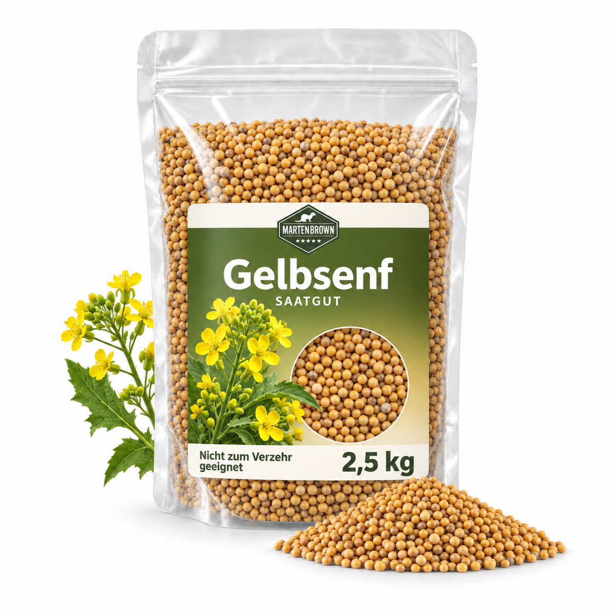 Semi di senape gialla – 2,5 kg