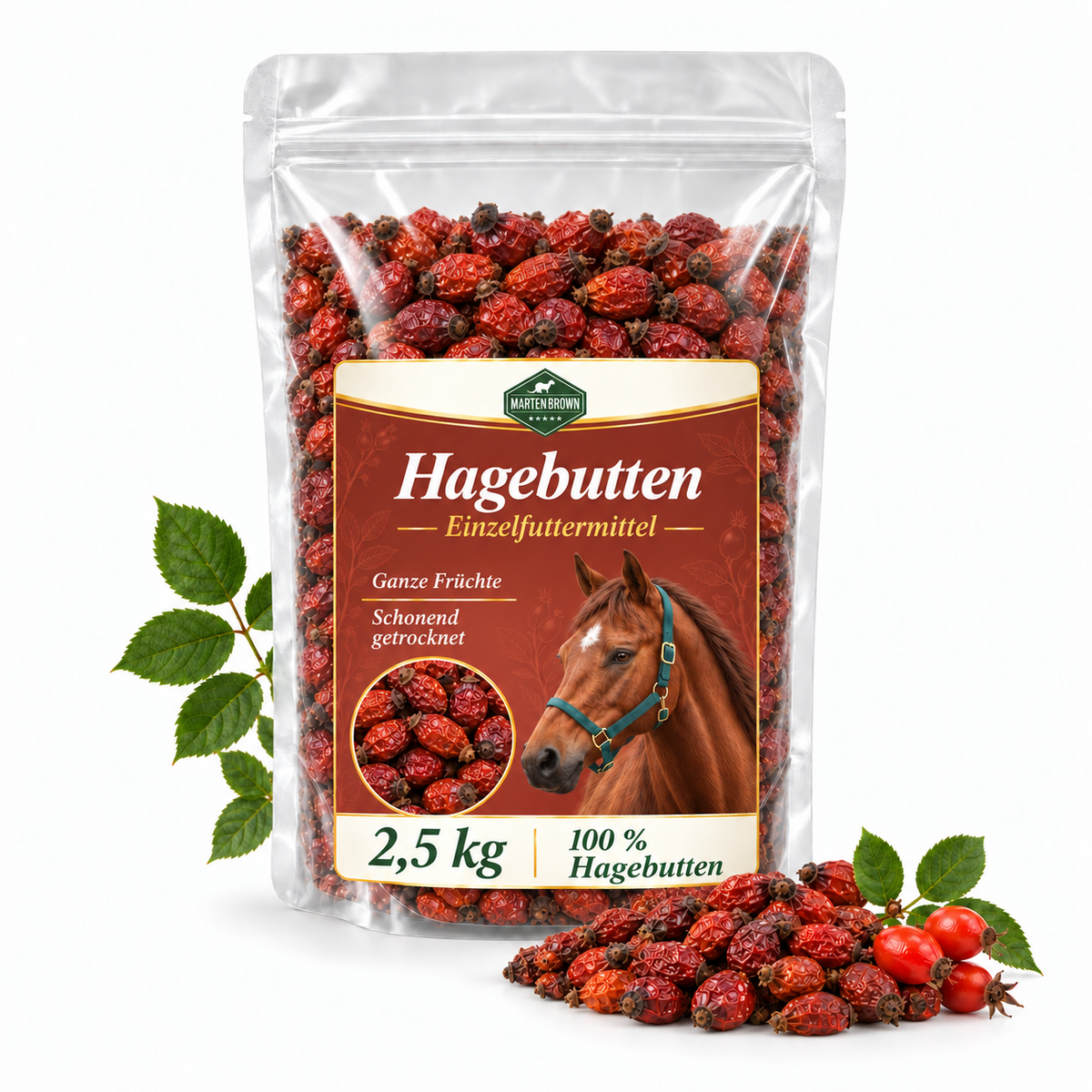 Rosehips for Horses – Whole & Dried