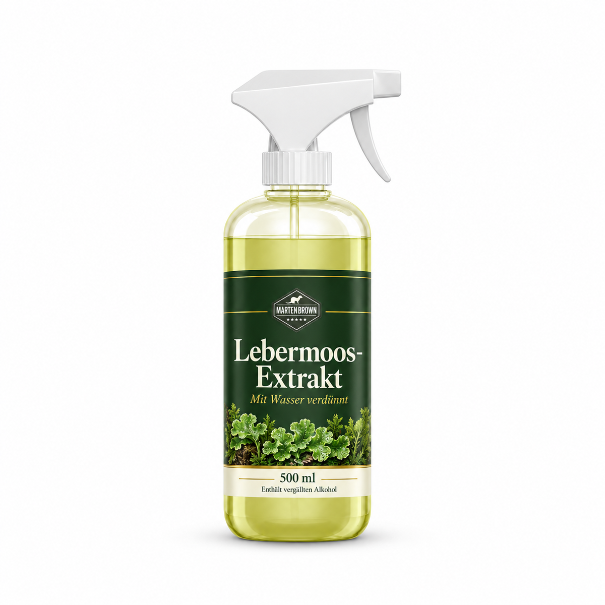 Extrait d'hépatique – dilué dans l'eau