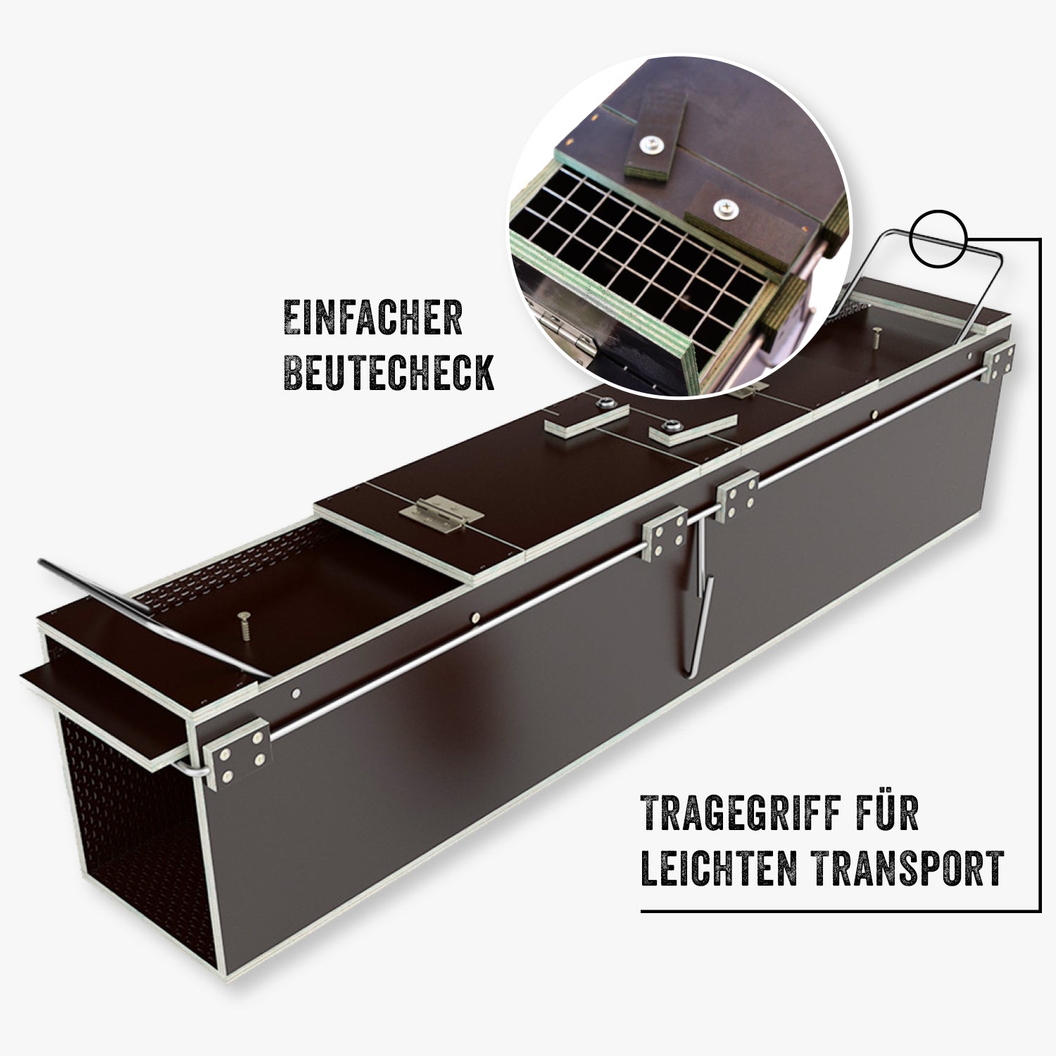 Martenbrown® Marderfalle 120cm