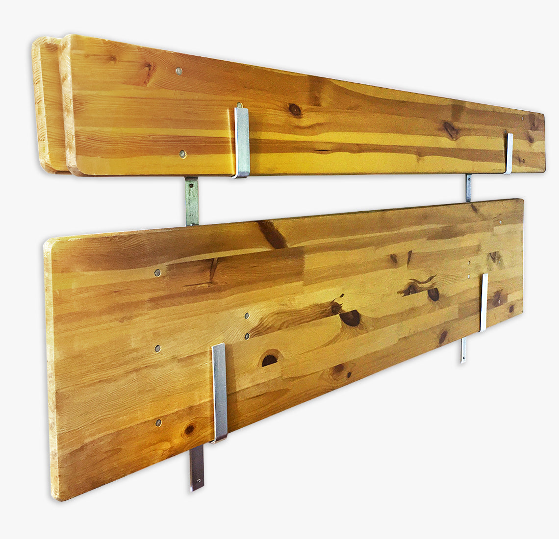 Supporti da parete per set di tavolo e panche