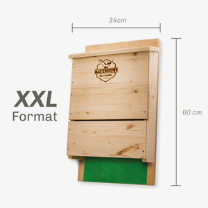 Martenbrown® Großer Fledermauskasten (Fichte)