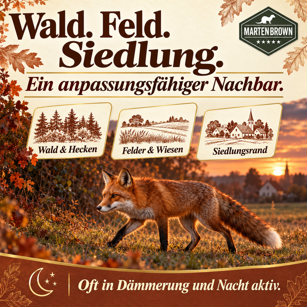 Martenbrown Waldläufer: hábitats y actividad