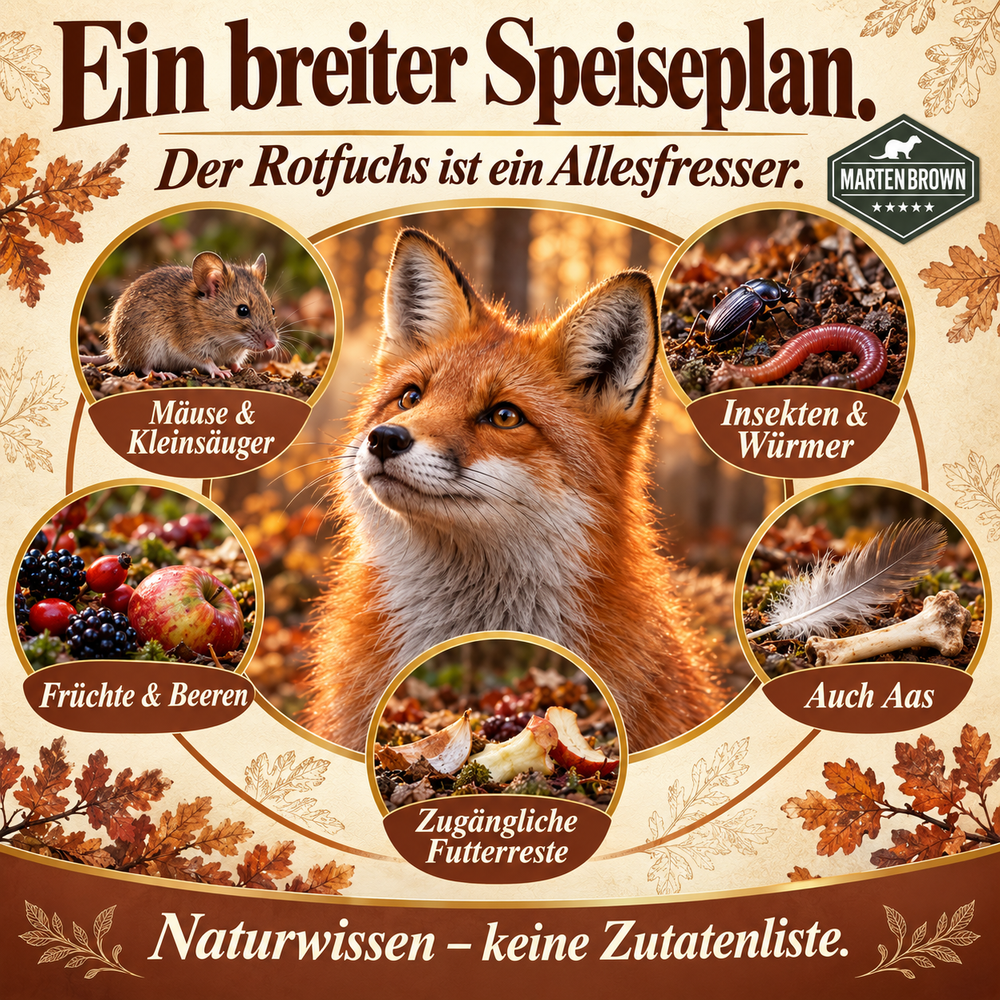 Martenbrown Waldläufer: alimentación en la naturaleza, separada de la fórmula