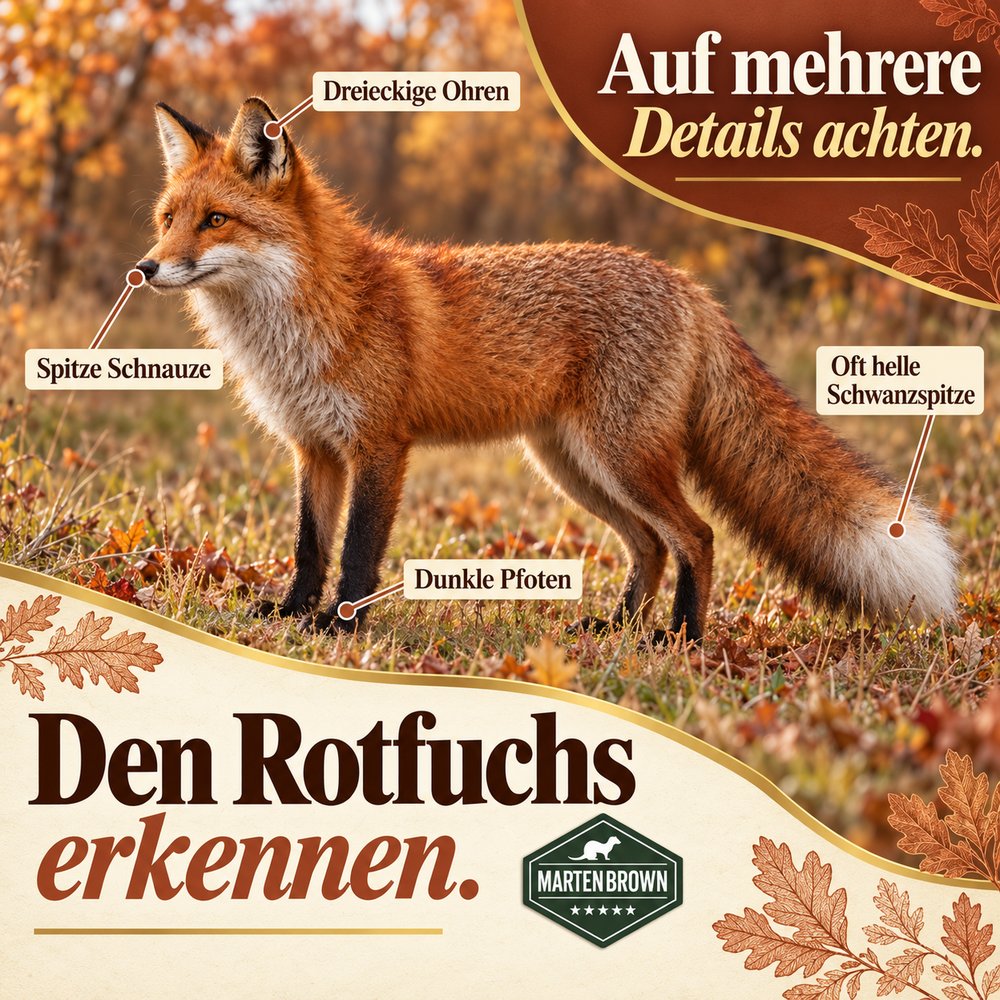 Martenbrown Waldläufer: rasgos de identificación